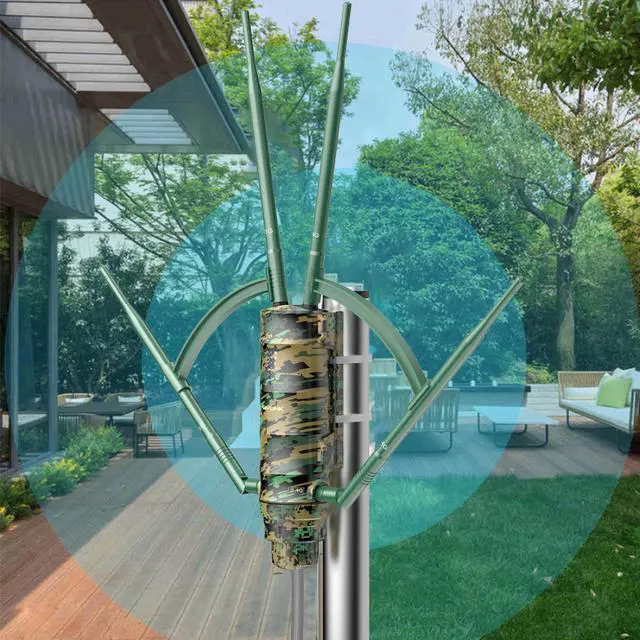 Alt view image 7 of 7 - WAVLINK AC1200 Outdoor WiFi Range Extender Dual Band 2.4GHz 5GHz Outdoor Access with Passive POE, Gigabit Port, IP67 Weatherproof Supports Router/AP/Repeater Modes for Garage,Camping,Yard