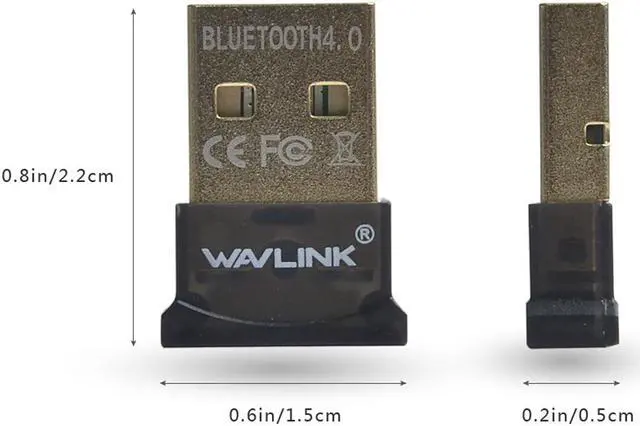 Alt view image 5 of 7 - Wavlink Bluetooth 4.0 Adapter, Wireless Bluetooth CSR 4.0 Dongle Adapter  Compatible with Windows 10,8.1/8,7,Vista, XP, 32/64 Bit and Classic Bluetooth, Stereo Headset Compatible ---Shipped by Newegg