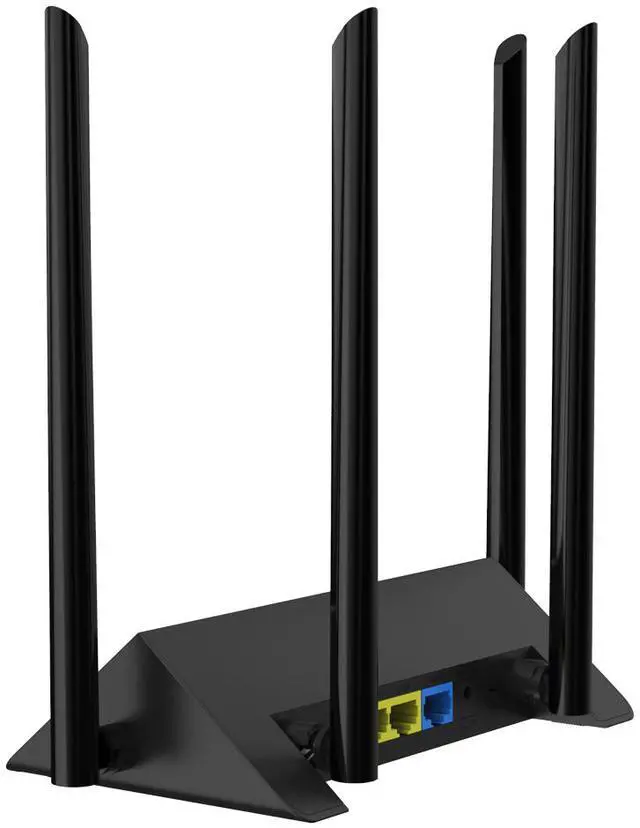 Alt view image 6 of 7 - Wireless Router - Wavlink 300Mbps Wi-Fi Router with 4 x 5dbi High Power External Antennas & WPS Function, 300M Wireless Access Point with Guest Network Access and ,Easy Set Up  security with WPA/WPA2