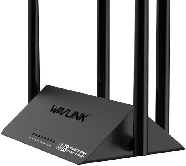 Alt view image 7 of 7 - Wireless Router - Wavlink 300Mbps Wi-Fi Router with 4 x 5dbi High Power External Antennas & WPS Function, 300M Wireless Access Point with Guest Network Access and ,Easy Set Up  security with WPA/WPA2