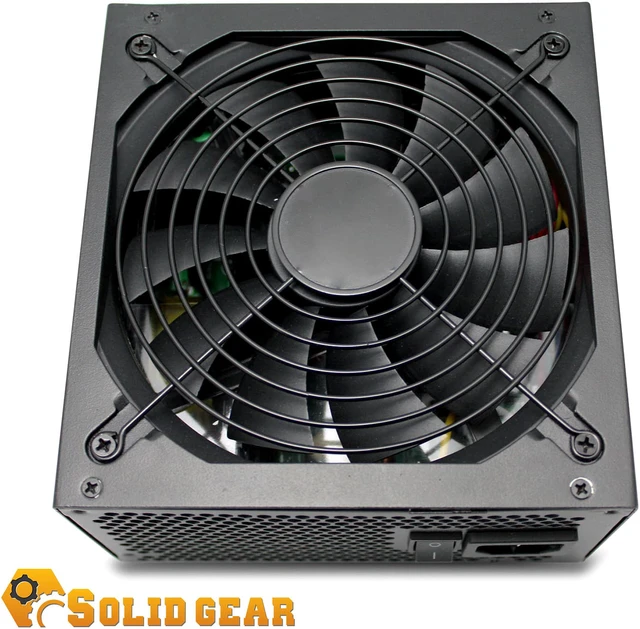 Sdgr Plus Solid Gear SDGR-650BR 80 Plus Bronze Power Supply - 14cm Nano Fan ...