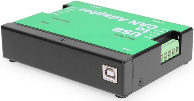 Alt view image 2 of 5 - Coolgear Industrial USB to CAN Bus Adapter - Dual Ports, ESD Protection, Optical Isolation, Plug & Play