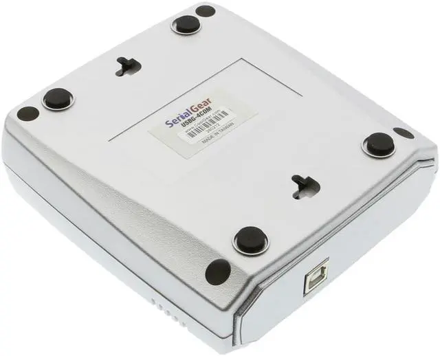 Alt view image 2 of 3 - SERIALGEAR 4-Port USB DB-9 Serial Adapter Solution for Windows Operating Systems