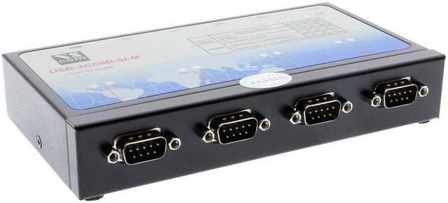 Main image of SERIALGEAR USB-4COMi-SI-M USB to Quad RS-422/485 Metal case with DIN-Rail