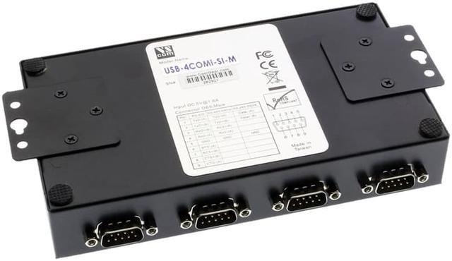 Alt view image 4 of 5 - SERIALGEAR USB-4COMi-SI-M USB to Quad RS-422/485 Metal case with DIN-Rail