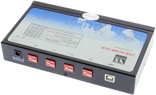 Alt view image 2 of 5 - SERIALGEAR USB-4COMi-SI-M USB to Quad RS-422/485 Metal case with DIN-Rail