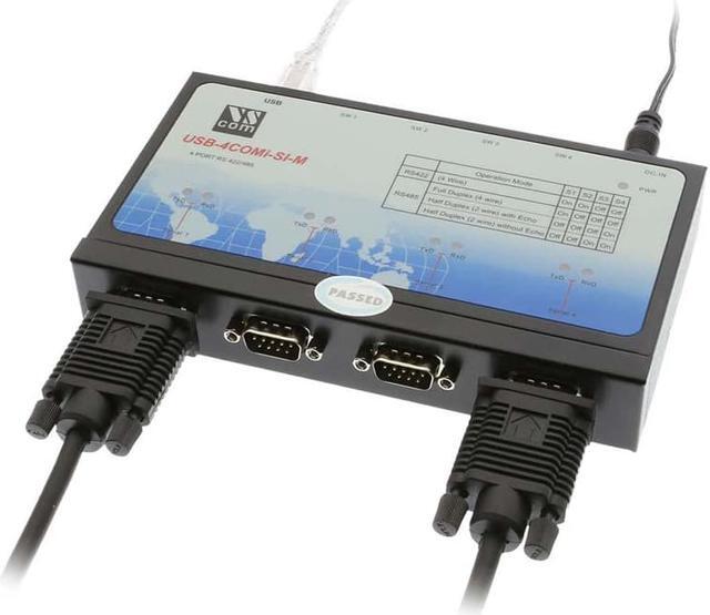 Alt view image 5 of 5 - SERIALGEAR USB-4COMi-SI-M USB to Quad RS-422/485 Metal case with DIN-Rail