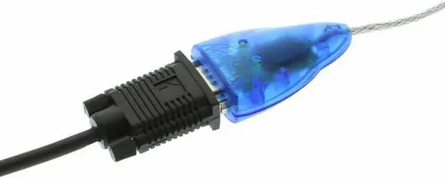 Alt view image 5 of 5 - USBGear USB to Serial RS232 DB9 Adapter FTDI Chipset w/ 15kV ESD Protection, Windows 11 Support