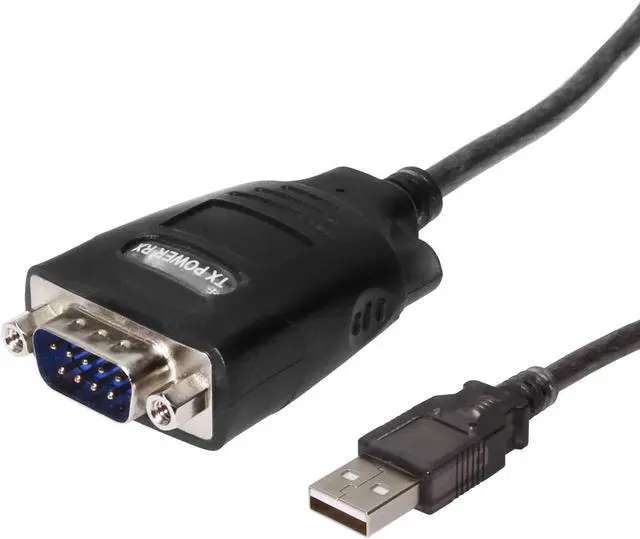 Main image of Coolgear 6ft USB to DB-9 RS232 Serial Converter with FTDI Chipset