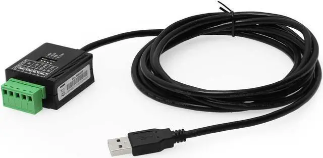 Main image of Coolgear USB to RS232 Isolated TTL | CMOS Adapter Cable with TB