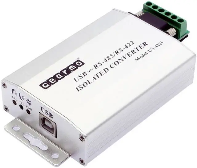 Main image of Gearmo FTDI Chip USB to RS-485/422 Industrial Isolated w/ DB-9/RJ45/Terminal Screw