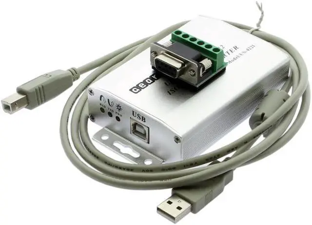 Alt view image 5 of 6 - Gearmo FTDI Chip USB to RS-485/422 Industrial Isolated w/ DB-9/RJ45/Terminal Screw