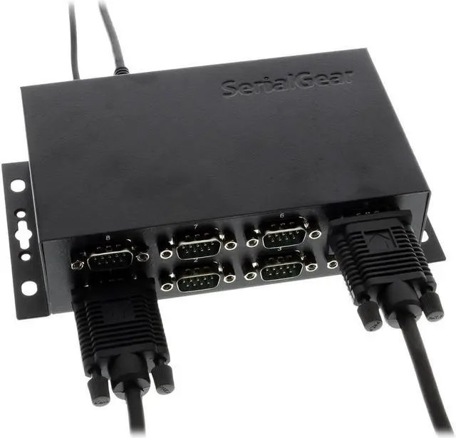 Alt view image 5 of 6 - SERIALGEAR Industrial 8-Port DB9 RS232 to USB Adapter with FTDI Chip 921.6Kbps