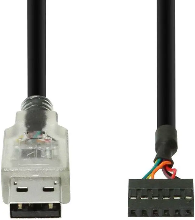 Alt view image 5 of 8 - Gearmo USB to TTL Serial Adapter Cable 3.3V, Activity LED's, FTDI FT232QR Chip, 6 Pin Female Socket Header UART Windows 11, 10, 8, 7, macOS, Linux (5ft, 3.3 Volt) (SS-TTL3VT)