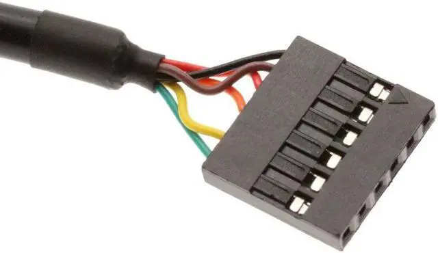 Alt view image 7 of 8 - Gearmo USB to TTL Serial Adapter Cable 3.3V, Activity LED's, FTDI FT232QR Chip, 6 Pin Female Socket Header UART Windows 11, 10, 8, 7, macOS, Linux (5ft, 3.3 Volt) (SS-TTL3VT)