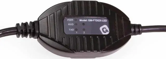 Alt view image 2 of 4 - Gearmo 2-Port Professional USB 2.0 to Serial Converter w/ RX/TX Status LED