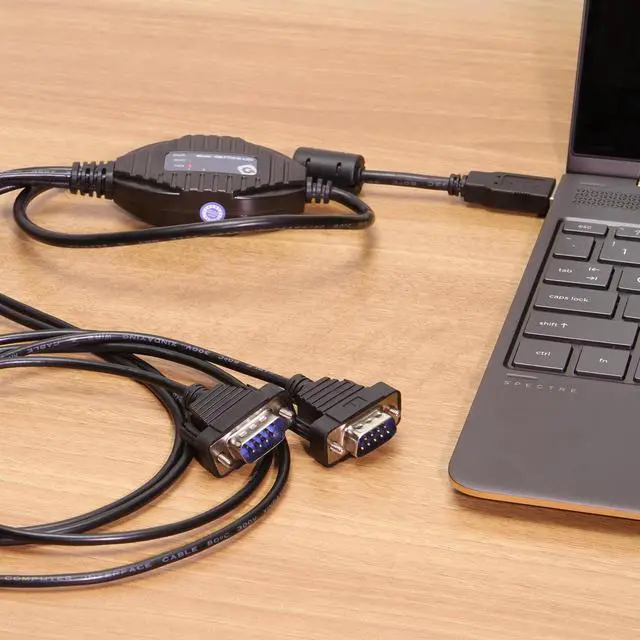 Alt view image 4 of 4 - Gearmo 2-Port Professional USB 2.0 to Serial Converter w/ RX/TX Status LED