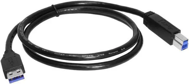 Alt view image 2 of 4 - USBGear 3ft USB 3.2 Gen 1 Cable A Male to B Male Device Cable