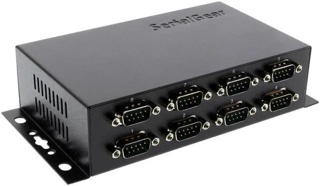 Main image of SerialGear Industrial 8-Port DB-9 RS232 to USB Adapter Isolation Surge Protection
