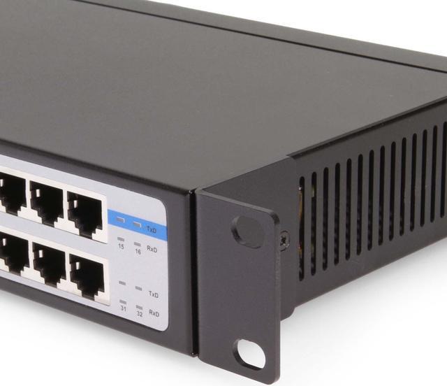 Alt view image 4 of 6 - Coolgear USB to 32 COM RS-232 Serial Adapter Metal Rack Mountable Case, FTDI Chipset