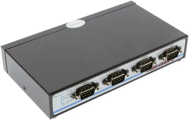 Main image of Coolgear Professional Quad Port USB to Serial DB-9 RS-232 Adapter