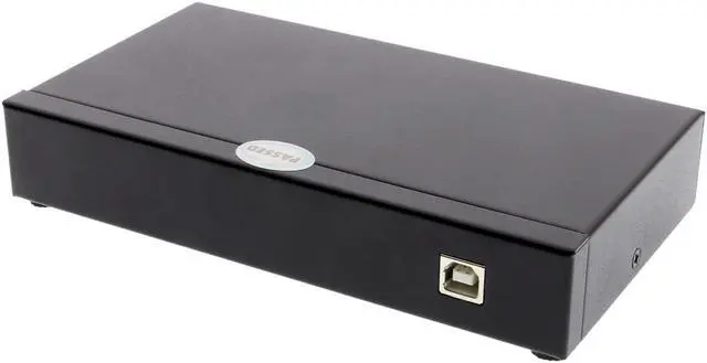 Alt view image 3 of 5 - Coolgear Professional Quad Port USB to Serial DB-9 RS-232 Adapter