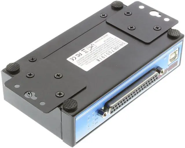 Alt view image 3 of 7 - SerialGear 4-Port Compact Industrial USB to RS-232 w/ 1m Octopus Cable & DIN Rail