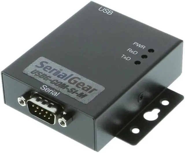 Main image of Coolgear Industrial USB 2.0 to RS-232 Serial Adapter Optical Isolation