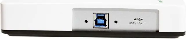 Alt view image 4 of 7 - Coolgear 4 Port USB 3.2 Gen 1 Hub, 5Gbps Speeds, 15KV ESD Surge Protection, Screw Locking Ports, Power Adapter Included