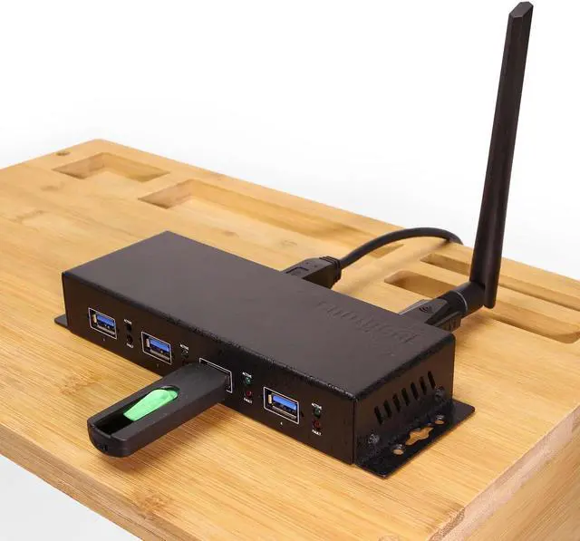 Alt view image 5 of 7 - Coolgear Coolgear 7 Port USB 3.2 Gen 1 Hub 4 3 Type A ports Variable Voltage Input