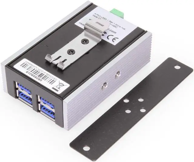 Alt view image 4 of 5 - Coolgear 4 Port Mini USB 3.2 Gen 1 Industrial Wide Temp. Range Hub