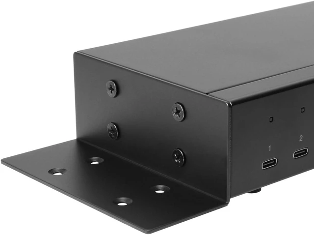 Alt view image 4 of 6 - Coolgear 12 Port USB 2.0 Type C Charging Hub 3 Amp Per Port