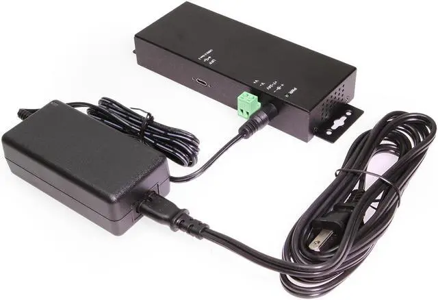 Alt view image 5 of 6 - Coolgear 7 Port USB-C Hub with Surge Protection, 5Gbps Speed & 2.4A Charging