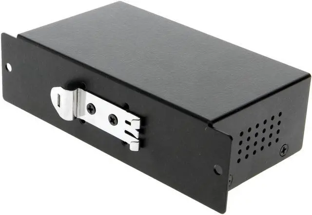 Alt view image 4 of 6 - Coolgear USB 3.0 7 Port Hub, 2 Type-C and 5 Type-A Ports, DIN Rail Mountable, ESD Protection, Power Adapter Included