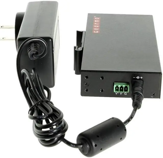 Alt view image 6 of 7 - Gearmo USB 3.0 4 Port Industrial Din Rail Mount Hub w/Power Adapter