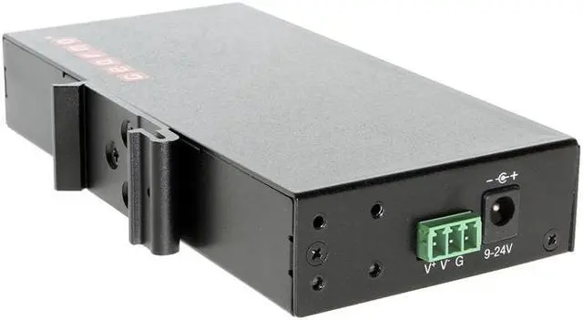 Alt view image 7 of 7 - Gearmo USB 3.0 4 Port Industrial Din Rail Mount Hub w/Power Adapter