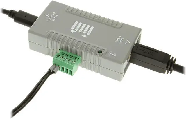 Alt view image 4 of 7 - Coolgear Power Delivery Injector USB Type-C PD 2.0 Gen1 and Gen2 Super Speed USB 3.1 B Host to USB 3.1 PD Device