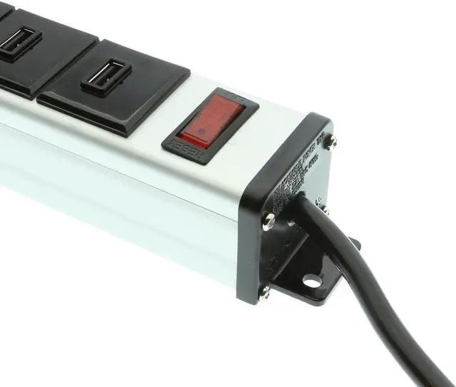 Alt view image 2 of 5 - Cablemax 2ft. Mountable USB 16 Port Charge Strip | Individual Powered USB Ports