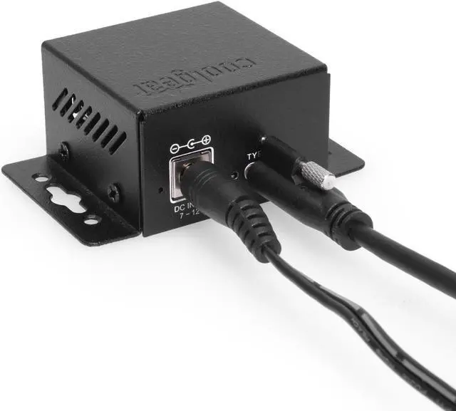 Alt view image 5 of 7 - Coolgear 4 Port USB 3.2 Gen 1 Micro Powered Hub w/ ESD Surge Protection & Power Adapter