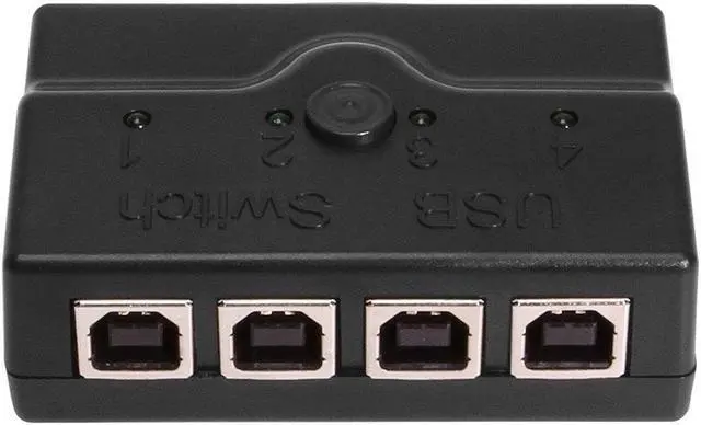 Alt view image 4 of 4 - Coolgear 4 port USB 2.0 to RS 232 Auto Switch FTDI Chipset