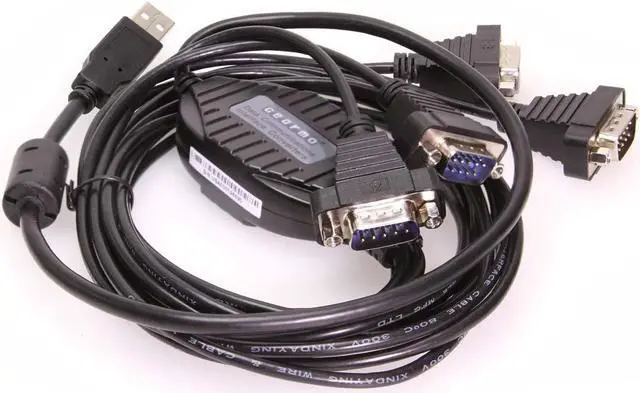 Alt view image 7 of 7 - Gearmo 4 Port Professional RS-232 USB 2.0 to Serial Adapter w/Nuts