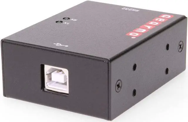 Alt view image 2 of 6 - Gearmo 1 Port USB to Serial RS-232 Hub w/ FTDI Chipset & LED Indicators - Rugged Metal Housing Ideal for Mounting