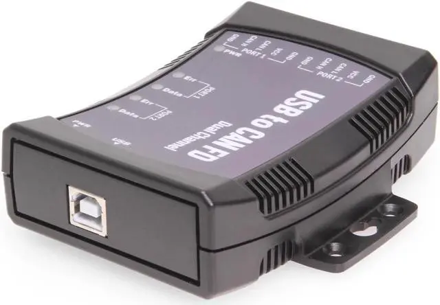 Alt view image 2 of 5 - Coolgear 2-Port USB to CAN FD ISO Adapter