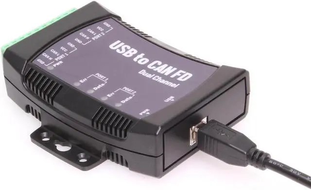 Alt view image 4 of 5 - Coolgear 2-Port USB to CAN FD ISO Adapter