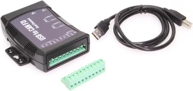 Alt view image 5 of 5 - Coolgear 2-Port USB to CAN FD ISO Adapter