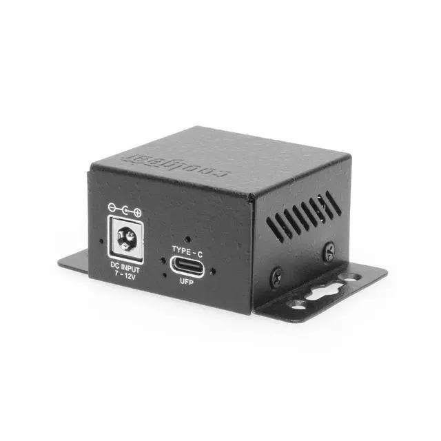 Alt view image 2 of 5 - Coolgear 4 Port USB 3.2 Gen 1 Type-C & A Micro Powered Hub w/ ESD Surge Protection & Power Adapter