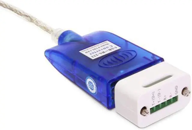 Alt view image 4 of 6 - USBGear Mini DB9 to 5-Pin Terminal Block Passive Adapter - RS232 / RS422 / RS485 Serial Converter with Screw Terminals for Industrial Use