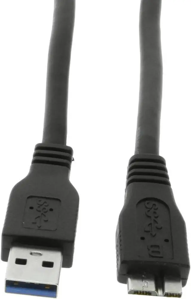 Alt view image 3 of 5 - USBGear 1ft. USB 3.0 5Gbps Type A Male to Micro-B Male Super Speed Cable