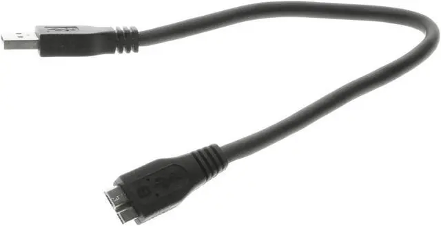 Alt view image 4 of 5 - USBGear 1ft. USB 3.0 5Gbps Type A Male to Micro-B Male Super Speed Cable