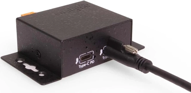Alt view image 3 of 4 - CoolGear USB-C 3.2 Gen 1 PD 3.0 Signal Re-Driver & Amplifier - Boost Data and Power Over Long Distances